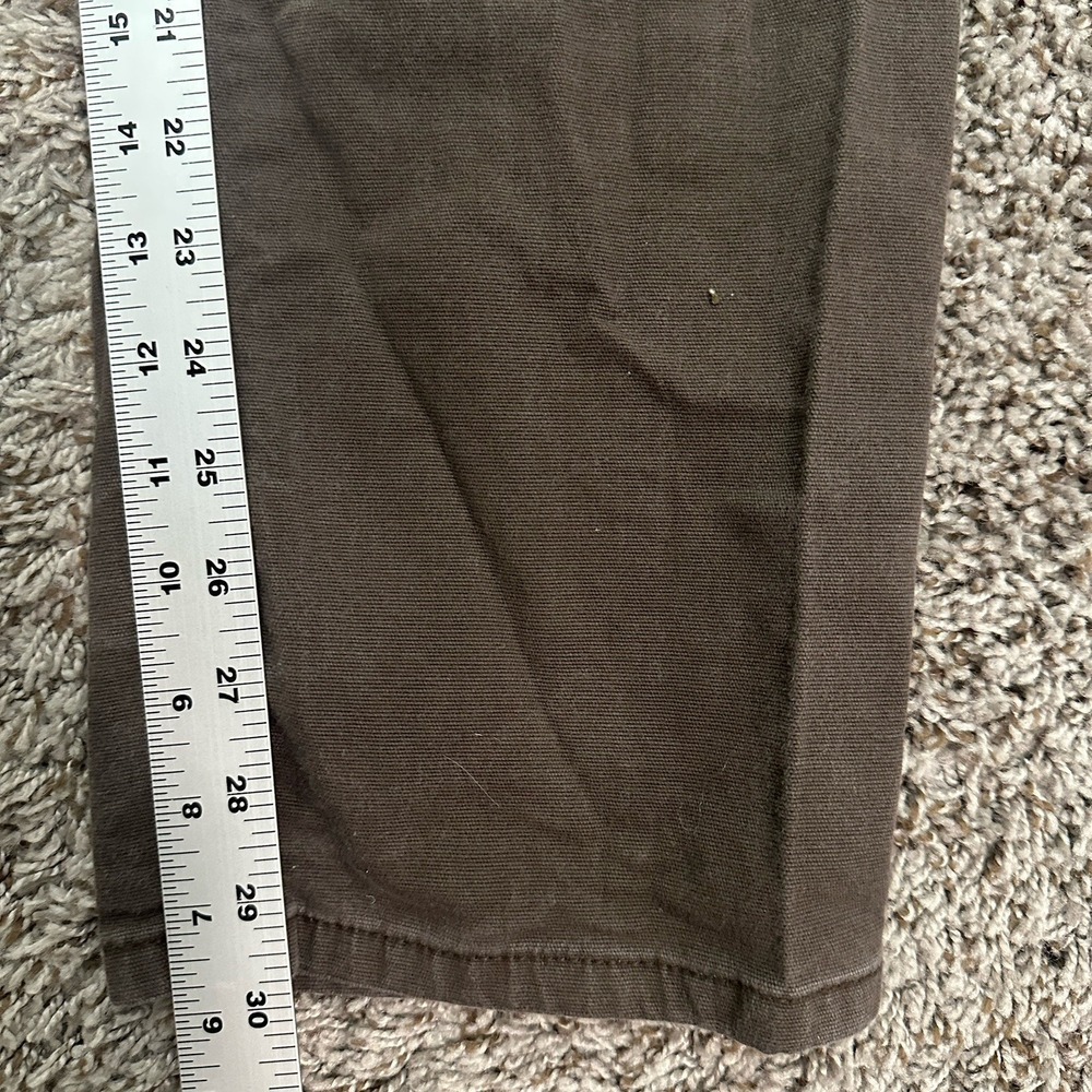 Carhartt Jeans Mens 34x32 Brown Denim Workwear Cargo Pocket Relaxed Rugged Flex - Picture 7 of 8